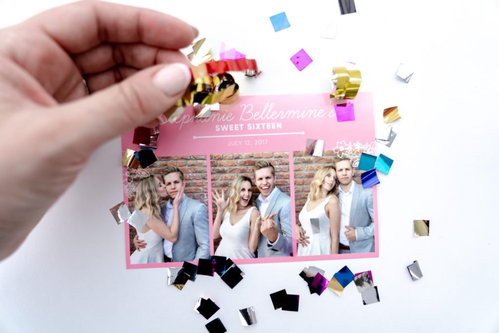photobooth sweet sixteen