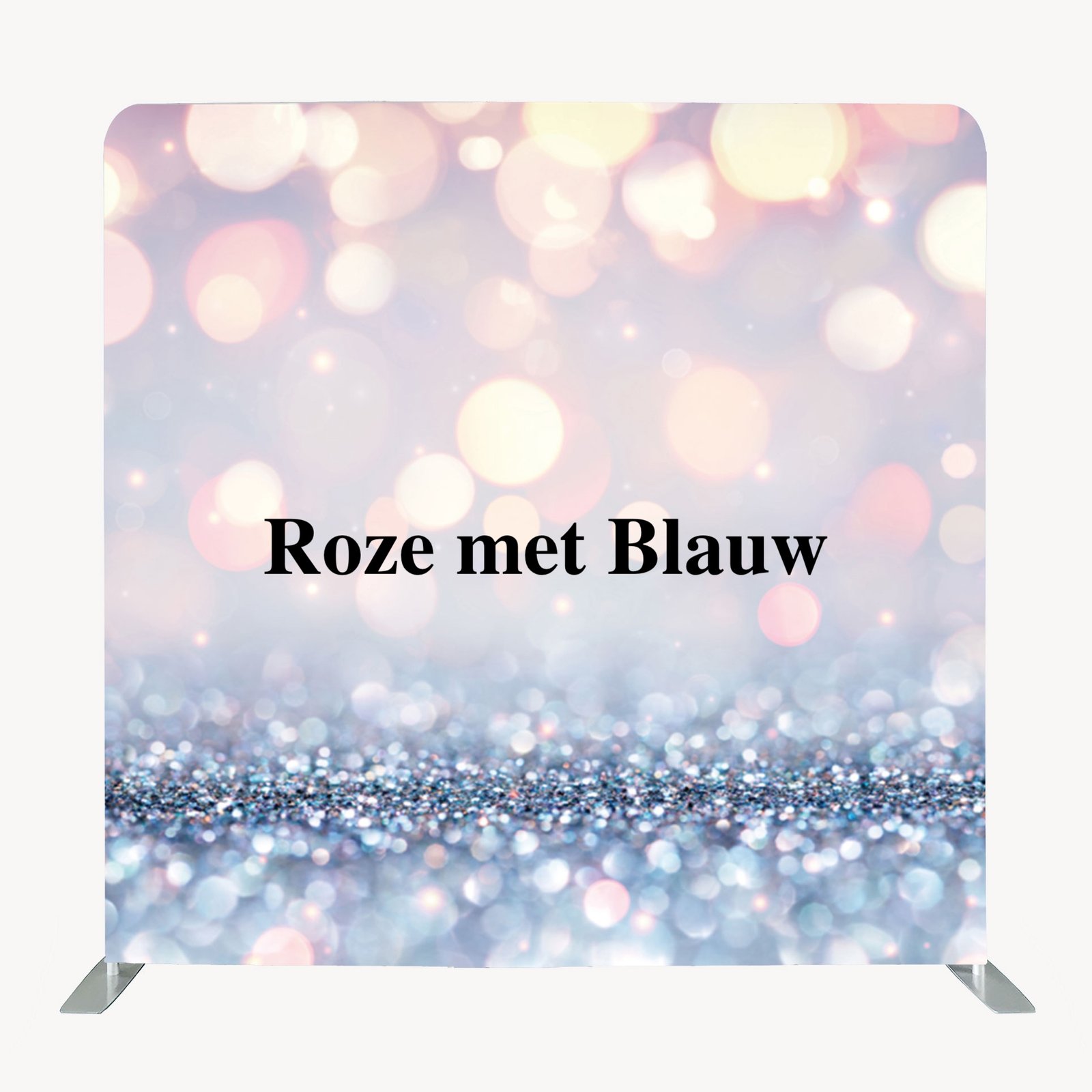 Roze met Blauw achtergrond
