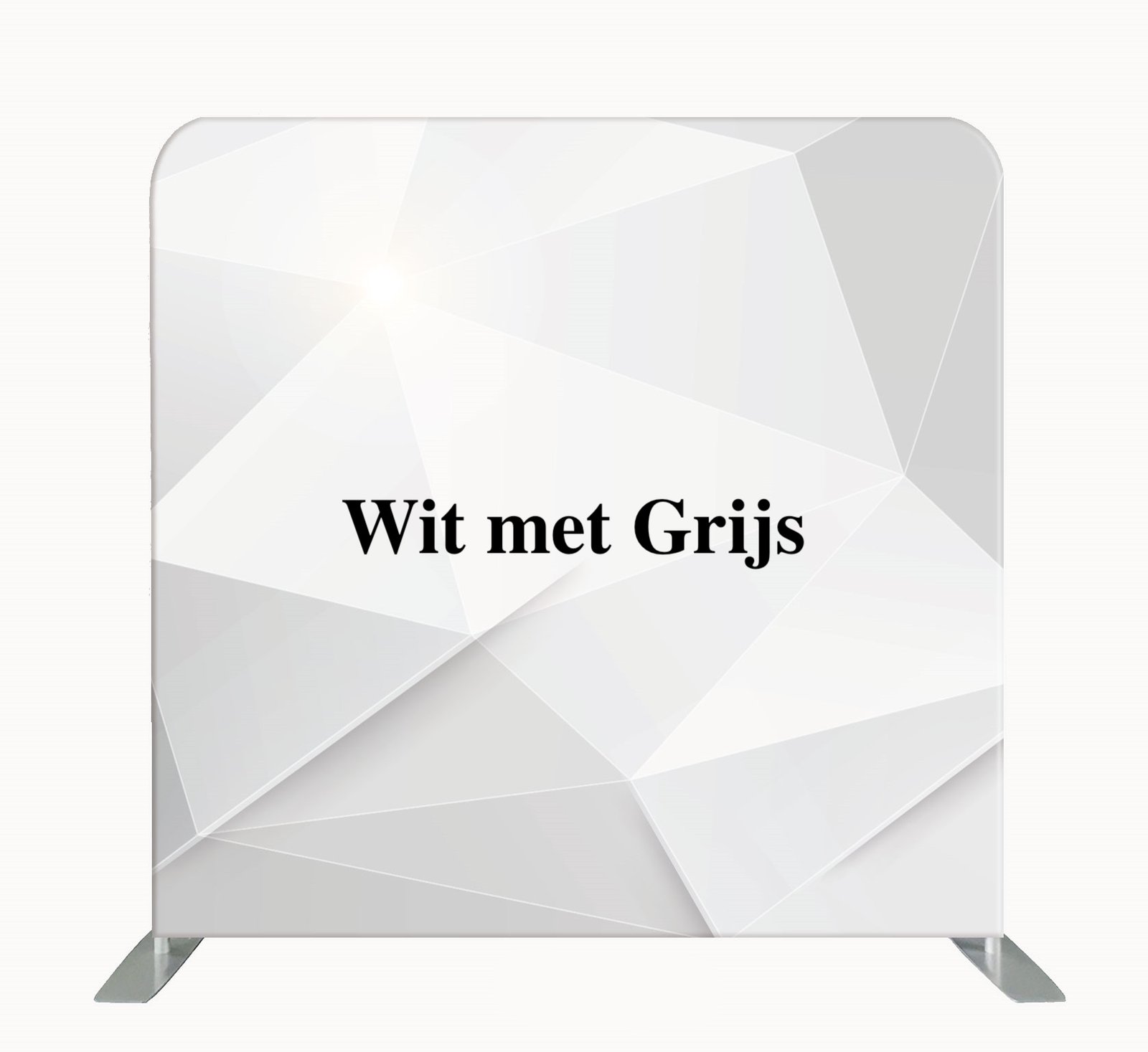 Wit met Grijs achtergrond